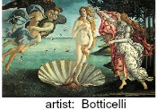 Aphrodite painting by classical artist Botticelli Aphrodite painting by classical artist Botticelli