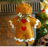 gingerbread man - christmas symbol