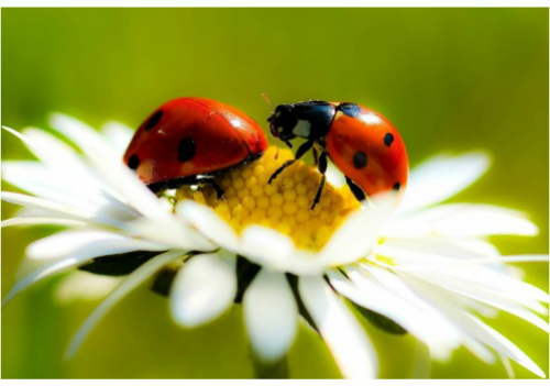 Ladybug Symbolism... luck, health, believing