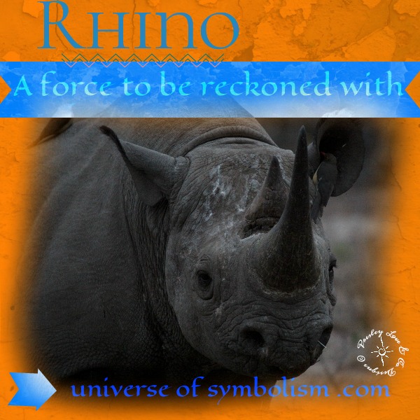 Rhinoceros Symbolism & Meaning | Rhino Spirit Totem Animal