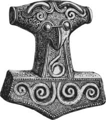 Thors hammer drawing